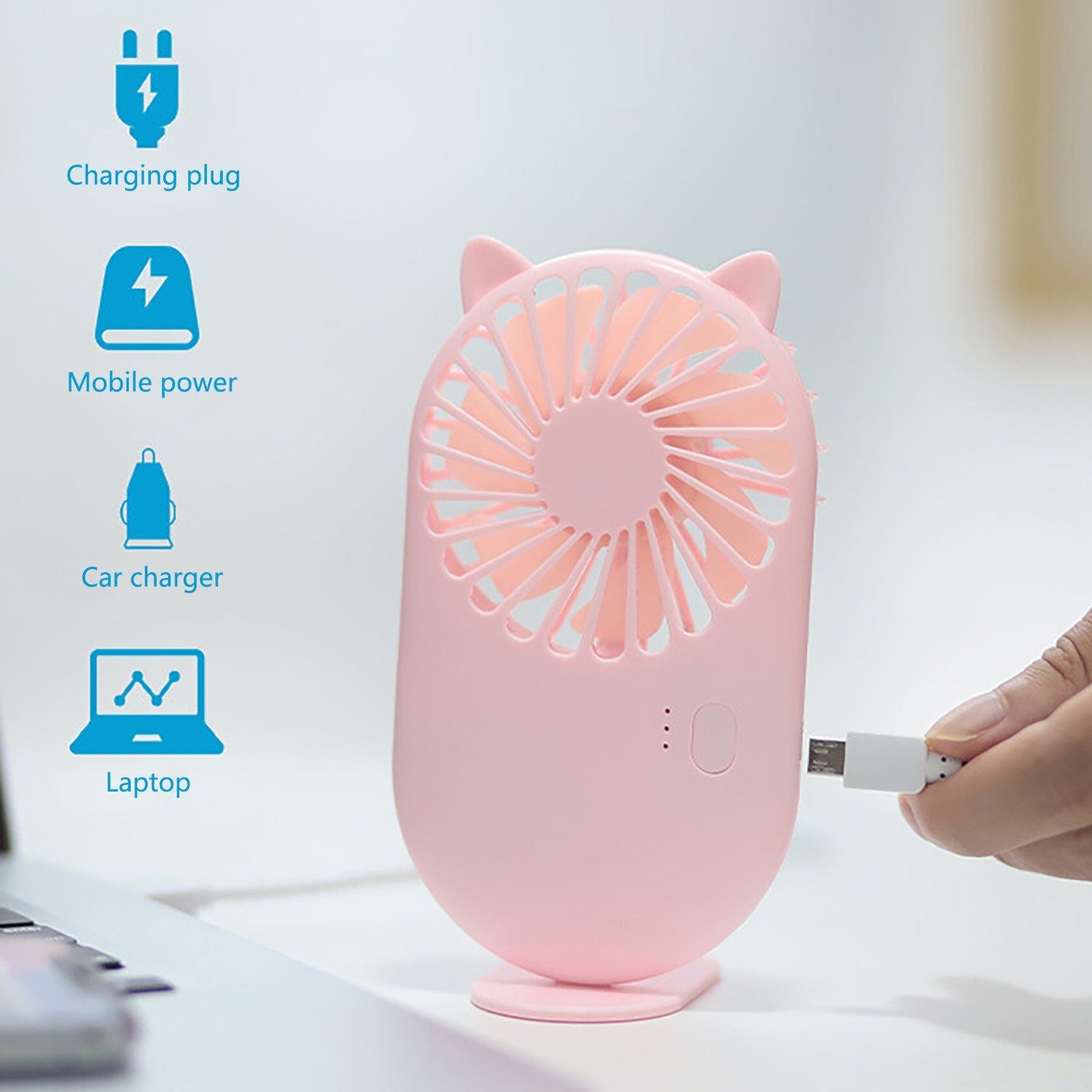 4830 Handheld Fan Creative Mini Fan Personal Fan USB Fan Pocket Fan with Bracket Table Personal Fan for Desktop Mini Fan Mini Fans Personal Fans DeoDap 4830 Handheld Fan Creative Mini Fan Personal Fan USB Fan Pocket Fan with Bracket Table Personal Fan for Desktop Mini Fan Mini Fans Personal Fans DeoDap